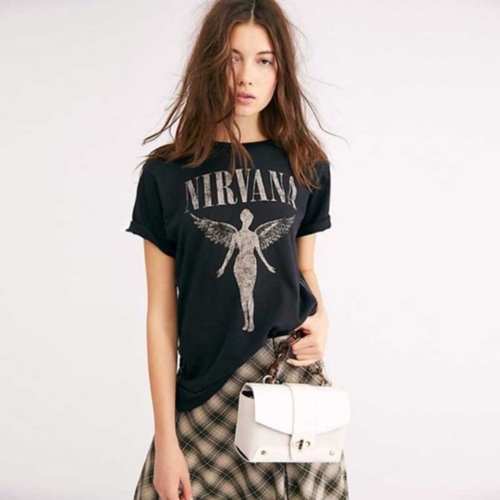 NIRVANA Concert crew neck graphic tee - BLACK - Picture 10 of 10